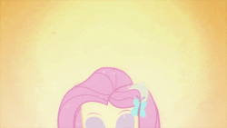 Size: 800x450 | Tagged: safe, screencap, fluttershy, butterfly, hybrid, equestria girls, g4, my little pony equestria girls, animated, balloon, bare shoulders, boots, clothes, element of kindness, eyes closed, fall formal outfits, female, gif, hairpin, high heel boots, magical girl, magical girl transformation, one eye closed, open mouth, ponied up, ponytail, shoes, sleeveless, smiling, solo, spread wings, strapless, transformation, transformation sequence, wings, wink