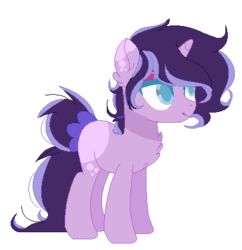 Size: 408x422 | Tagged: safe, artist:jxst-blue, oc, oc only, pony, unicorn, female, mare, simple background, solo, transparent background