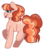 Size: 821x925 | Tagged: safe, artist:vintage-owll, oc, oc only, earth pony, pony, female, mare, offspring, parent:cheese sandwich, parent:pinkie pie, parents:cheesepie, simple background, solo, transparent background