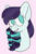 Size: 1024x1545 | Tagged: safe, artist:sandwichbuns, coloratura, earth pony, pony, g4, bust, female, pink background, portrait, simple background, solo