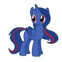 Size: 3543x3543 | Tagged: safe, oc, oc only, alicorn, pony, 2019 community collab, derpibooru community collaboration, alicorn oc, high res, simple background, solo, transparent background, vector