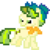 Size: 256x256 | Tagged: safe, artist:joeydr, derpibooru exclusive, pistachio, pony, g4, clothes, hat, male, pixel art, scarf, simple background, teenager, transparent background