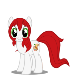 Size: 334x357 | Tagged: safe, artist:jessy, oc, oc only, oc:palette swap, earth pony, pony, female, looking at you, mare, simple background, smiling, solo, transparent background