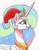 Size: 3682x4715 | Tagged: safe, artist:stewart501st, princess celestia, alicorn, pony, g4, christmas, cute, cutelestia, female, grin, hat, holiday, mare, santa hat, smiling, solo