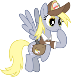 Size: 6000x6500 | Tagged: safe, artist:caliazian, derpy hooves, pony, g4, .ai available, absurd resolution, boop, clothes, female, hat, mailmare, mare, self-boop, shirt, simple background, solo, transparent background, vector