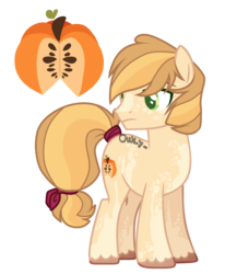 Size: 1759x2139 | Tagged: safe, artist:vintage-owll, earth pony, pony, male, offspring, parent:applejack, parent:caramel, parents:carajack, simple background, solo, stallion, transparent background