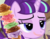 Size: 792x625 | Tagged: safe, edit, edited screencap, screencap, starlight glimmer, pony, unicorn, g4, my little pony: friendship is magic, the cutie map, female, food, ice cream, messy eating, s5 starlight, solo