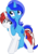 Size: 2827x4000 | Tagged: safe, anonymous artist, oc, pony, unicorn, couple, ponies riding ponies, riding, simple background, transparent background