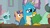 Size: 1920x1080 | Tagged: safe, screencap, fine catch, gallus, ocellus, yona, changedling, changeling, griffon, pony, a rockhoof and a hard place, g4, friendship student, solo focus