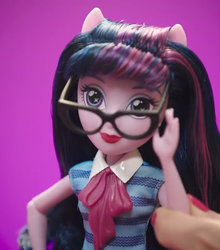 Size: 633x720 | Tagged: safe, sci-twi, twilight sparkle, equestria girls, g4, my little pony equestria girls: better together, commercial, doll, female, glasses, irl, merchandise, photo, toy