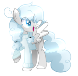 Size: 1621x1581 | Tagged: safe, artist:sugaryicecreammlp, oc, oc only, pegasus, pony, base used, clothes, female, mare, simple background, solo, sweater, transparent background, two toned wings