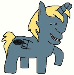 Size: 363x366 | Tagged: safe, artist:s61751, alicorn, pony, alicornified, disney, finn mcmissile, horn, pixar, ponified, race swap, smiling, wings