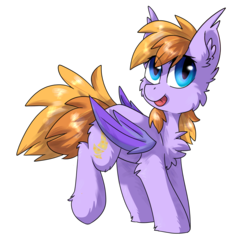 Size: 1280x1280 | Tagged: safe, artist:kaliner123, oc, oc only, oc:kaliner, bat pony, pony, 2019 community collab, derpibooru community collaboration, bat pony oc, cute, female, simple background, solo, tongue out, transparent background