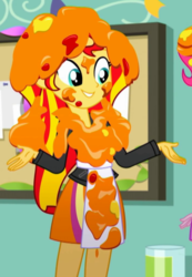 Size: 470x678 | Tagged: safe, screencap, sunset shimmer, equestria girls, g4, my little pony equestria girls: summertime shorts, the art of friendship, cropped