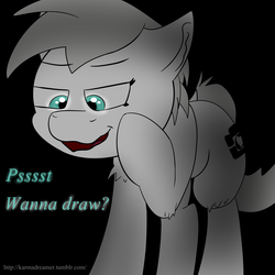 Size: 2000x2000 | Tagged: safe, artist:karmadreamer, oc, oc:hizi, pony, glowing eyes, high res, simple background
