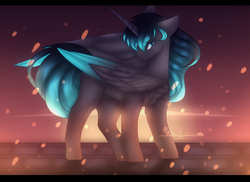 Size: 2200x1600 | Tagged: safe, artist:sora-choi, oc, oc only, alicorn, pony, alicorn oc, male, solo, stallion