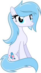 Size: 511x891 | Tagged: safe, artist:lightningbolt, derpibooru exclusive, oc, oc only, oc:mother goose, earth pony, pony, 2019 community collab, derpibooru community collaboration, g4, .svg available, female, looking at you, mare, show accurate, simple background, sitting, smiling, solo, svg, transparent background, vector