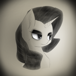 Size: 4000x4000 | Tagged: safe, artist:maneingreen, rarity, pony, unicorn, g4, female, serious, serious face, solo