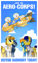 Size: 621x1023 | Tagged: safe, artist:mysticalpha, spitfire, oc, pony, tumblr:skyshipcelestia, g4, airship