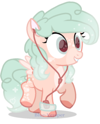 Size: 682x846 | Tagged: safe, artist:jxst-blue, oc, oc only, oc:heiwa ongaku, pegasus, pony, female, filly, simple background, solo, transparent background