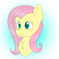 Size: 3099x3099 | Tagged: safe, artist:maferfurry42, fluttershy, pony, g4, bust, female, high res, portrait, solo