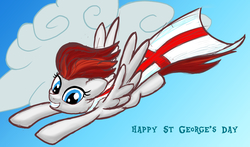 Size: 3790x2233 | Tagged: safe, artist:stewart501st, oc, pegasus, pony, england, high res, nation ponies, ponified