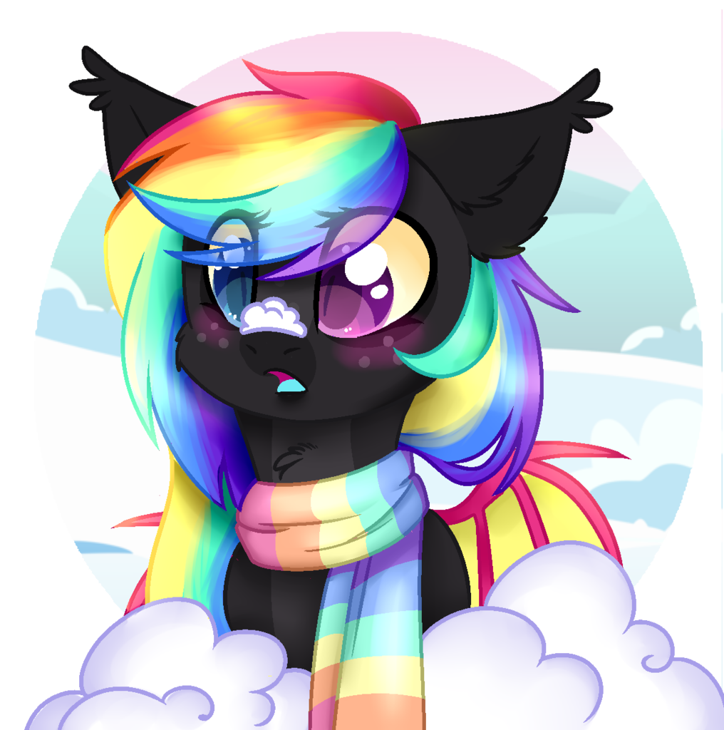 Включи радужный черный. Rainbow bat Pony OC. Пони ОС радужные. Черный Радужный друг. Черный из радужных друзей.