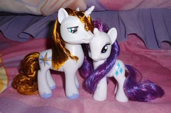 Size: 1100x727 | Tagged: safe, prince blueblood, rarity, g4, female, irl, male, photo, ship:rariblood, shipping, straight, toy