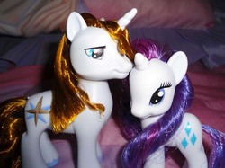 Size: 900x673 | Tagged: safe, prince blueblood, rarity, g4, female, irl, male, photo, ship:rariblood, shipping, straight, toy