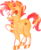 Size: 477x582 | Tagged: safe, artist:lionsca, sunburst, pony, unicorn, g4, coat markings, cute, dappled, facial hair, glasses, goatee, male, raised hoof, solo, sunburst's glasses