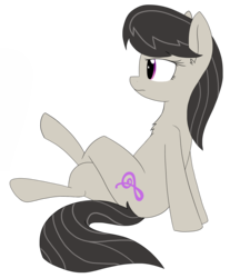 Size: 2044x2276 | Tagged: safe, artist:wafflecakes, octavia melody, earth pony, pony, g4, female, high res, simple background, sitting, solo, transparent background