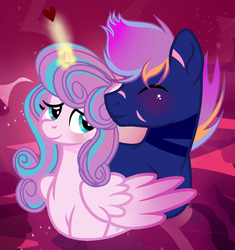 Size: 1104x1176 | Tagged: safe, artist:parisa07, princess flurry heart, pony, g4, magic, male, older, stallion