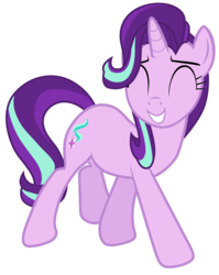 Size: 7000x8800 | Tagged: safe, artist:tardifice, starlight glimmer, pony, unicorn, g4, the maud couple, absurd resolution, cute, eyes closed, female, glimmerbetes, smiling, solo, vector