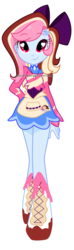 Size: 519x1751 | Tagged: safe, artist:yokokinawa, oc, oc:neigh-apolitan, equestria girls, g4, boots, bow, cherry, clothes, cute, equestria girls-ified, female, food, freckles, heart, heart eyes, jewelry, looking at you, miniskirt, necklace, ocbetes, shoes, simple background, skirt, smiling, solo, transparent background, watermark, wingding eyes