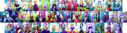 Size: 7789x2054 | Tagged: safe, artist:the-butch-x, derpibooru exclusive, edit, part of a set, alizarin bubblegum, blueberry cake, cherry crash, cloudy kicks, cold forecast, coloratura, crystal lullaby, derpy hooves, diamond tiara, dj pon-3, drama letter, fleur-de-lis, frosty orange, garden grove, ginger owlseye, indigo zap, juniper montage, lemon zest, lily pad (equestria girls), megan williams, melon mint, mystery mint, octavia melody, orange sherbette, paisley, photo finish, pixel pizazz, silver spoon, sour sweet, starlight, starshine, sugarcoat, sunny flare, taffy shade, tennis match, trixie, upper crust, velvet sky, vignette valencia, vinyl scratch, violet blurr, wallflower blush, watermelody, zephyr, derpibooru, coinky-dink world, epic fails (equestria girls), eqg summertime shorts, equestria girls, equestria girls series, forgotten friendship, friendship games, mirror magic, movie magic, pinkie sitting, rainbow rocks, rollercoaster of friendship, spoiler:eqg specials, ..., >:c, abs, adorasexy, angry, annoyed, armband, ascot, athletic tape, background human, ball, balloon, bandage, bandaid, bare shoulders, barrette, baubles, beach, beach babe, beautiful, beauty mark, belly button, belt, bench, beret, big breasts, big grin, bikini, bikini babe, blushing, book, bookshelf, boots, bow, bowtie, bracelet, breasts, brown eyes, busty cold forecast, busty melon mint, busty orange sherbette, busty starlight, busty vignette valencia, butch's hello, butt freckles, cafeteria, canterlot high, cellphone, chair, choker, classroom, cleavage, clothes, collage, collarbone, commission, compilation, compression shorts, concession stand, confused, couch, covering, crepuscular rays, cross-eyed, cross-popping veins, crossed arms, crossed legs, crystal prep academy, crystal prep academy uniform, crystal prep shadowbolts, cute, cutie mark on clothes, diatrixes, disgruntled, dress, ear blush, ear piercing, earring, equestria girls logo, excited, explicit source, eyes closed, eyeshadow, fedora, female, fingerless gloves, flower, flowerbetes, food, football, freckles, frown, glasses, gloves, goggles, grass, green hair, grin, grumpy, gym, hair ribbon, hair tie, hairclip, hairpin, happy, hat, headphones, hello, hello x, high heels, hoodie, indoors, jacket, jewelry, juice, juice box, jumper, kneesocks, leg band, leggings, legs, library, lidded eyes, logo, long hair, looking at you, madorable, makeup, messy hair, meta, midriff, minidress, miniskirt, miss fleur is trying to seduce us, moe, motion blur, muffin, multicolored hair, my little pony logo, mysterybetes, nail polish, necklace, necktie, nervous, night, octavia is not amused, off shoulder, one eye closed, open mouth, outdoors, pants, pantyhose, peace sign, pearl necklace, pen, pencil, phone, piercing, pigtails, plaid skirt, pleated skirt, pointing at self, ponytail, pose, poster, pouting, puffy cheeks, question mark, raised eyebrow, rara, rarabetes, rocker, scarf, school uniform, schrödinger's pantsu, scrunchy face, sexy, shadow five, shaking, shirt, shirt lift, shoes, shorts, shoulder freckles, shrug, side ponytail, signature, sitting, skirt, skirt lift, skull, sky, sleeveless, smartphone, smiling, snack, soccer field, socks, sour seat, sour sweet is not amused, sourbetes, sourdere, speech bubble, sports, sports shorts, staircase, stairs, stranger danger, strategically covered, straw, streamers, striped sweater, stupid sexy fleur-de-lis, sunglasses, sweat, sweatdrop, sweater, swimsuit, table, tennis ball, the snapshots, theater, thigh highs, thighs, treble clef, tree, trembling, trophy, tsundere, tsunderecoat, twintails, unamused, uniform, unimpressed, upskirt, upskirt denied, vest, vinylbetes, wall of cute, wall of tags, wallflower and plants, waving, window, wink, wristband, yorick, young, zestabetes