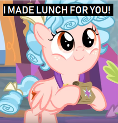 Size: 378x392 | Tagged: safe, edit, edited screencap, screencap, cozy glow, pegasus, pony, g4, my little pony: friendship is magic, school raze, cozybetes, cute, female, filly, it's a trap, solo