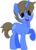 Size: 3893x5353 | Tagged: safe, artist:cyanlightning, oc, oc only, oc:tru blu, pony, unicorn, 2019 community collab, derpibooru community collaboration, g4, .svg available, absurd resolution, chest fluff, ear fluff, female, mare, open mouth, raised hoof, simple background, solo, transparent background, vector