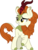 Size: 3500x4634 | Tagged: safe, artist:aeonkrow, autumn blaze, kirin, g4, sounds of silence, absurd resolution, cloven hooves, female, lidded eyes, raised eyebrow, raised hoof, simple background, smiling, solo, transparent background, vector