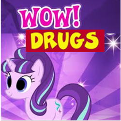 Size: 288x288 | Tagged: safe, edit, starlight glimmer, pony, unicorn, g4, dilated pupils, implied drug use, meme, no catchlights, sunburst background, wow! glimmer