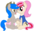 Size: 1332x1200 | Tagged: safe, artist:nitei, artist:spritepony, oc, oc only, oc:sprite, oc:understudy, alicorn, earth pony, pony, 2019 community collab, derpibooru community collaboration, alicorn oc, clothes, collaboration, earth pony oc, glasses, hat, holding hooves, shipping, simple background, swimsuit, transparent background