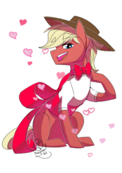 Size: 420x595 | Tagged: safe, artist:basykail, oc, oc only, oc:scifresh, earth pony, pony, clothes, hat, male, shirt, solo, stallion