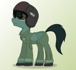 Size: 1761x1607 | Tagged: safe, artist:xphil1998, oc, oc:target strike, pegasus, pony, clothes, commission, flight suit, helmet, military, military pony, military uniform