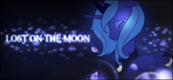 Size: 430x200 | Tagged: safe, artist:sweetleafx, princess luna, alicorn, pony, g4, female, mare, picture for breezies, s1 luna, solo, text