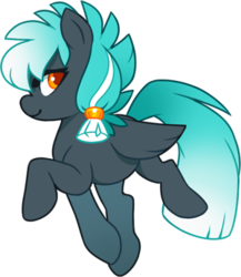 Size: 300x346 | Tagged: safe, artist:kamirah, oc, oc only, oc:moonlit forest, pony, solo