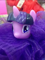Size: 599x811 | Tagged: safe, twilight sparkle, pony, g4, official, has science gone too far?, loofah, merchandise