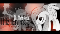 Size: 1280x720 | Tagged: safe, artist:sweetleafx, fluttershy, g4, little lion man, mumford & sons, song reference