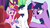 Size: 1280x720 | Tagged: safe, screencap, princess cadance, princess flurry heart, twilight sparkle, alicorn, pony, unicorn, winterchilla, winterzilla, g4, my little pony best gift ever, my little pony: friendship is magic, chair, female, giggling, lidded eyes, the true gift of gifting, twilight sparkle (alicorn)