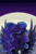 Size: 1060x1607 | Tagged: safe, artist:greyscaleart, princess luna, pony, g4, constellation freckles, ethereal mane, female, flowing mane, freckles, galaxy mane, looking at you, mare, missing accessory, solo