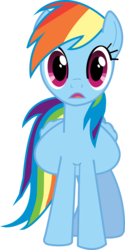 Size: 2050x4096 | Tagged: safe, artist:sky slicer, edit, vector edit, rainbow dash, pegasus, pony, g4, .svg available, fanfic art, female, inkscape, looking at you, preggo dash, pregnant, pregnant edit, simple background, solo, surprised, svg, transparent background, vector