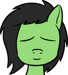 Size: 1005x1105 | Tagged: safe, artist:craftycirclepony, oc, oc only, oc:filly anon, pony, bust, eyes closed, female, filly, relaxed, simple background, sleeping, smiling, solo, tired, transparent background